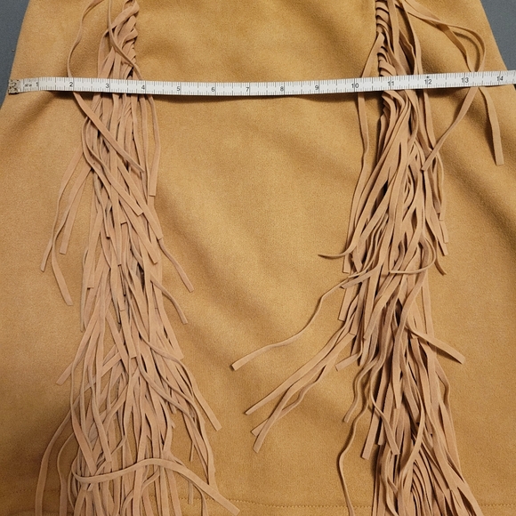 Fringe Western Mini Skirt - Picture 5 of 5